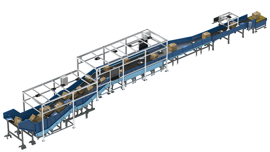 10K 2D Bulk Flow Singulator System