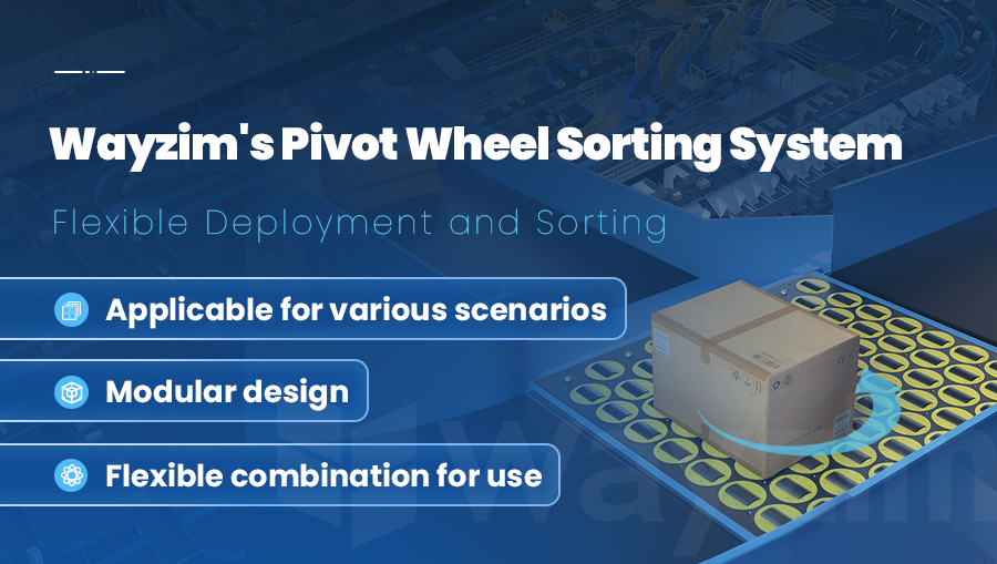 Flexible Deployment and Sorting: Wayzim’s Pivot Wheel Sorting System Provides Automated Parcel Sorting